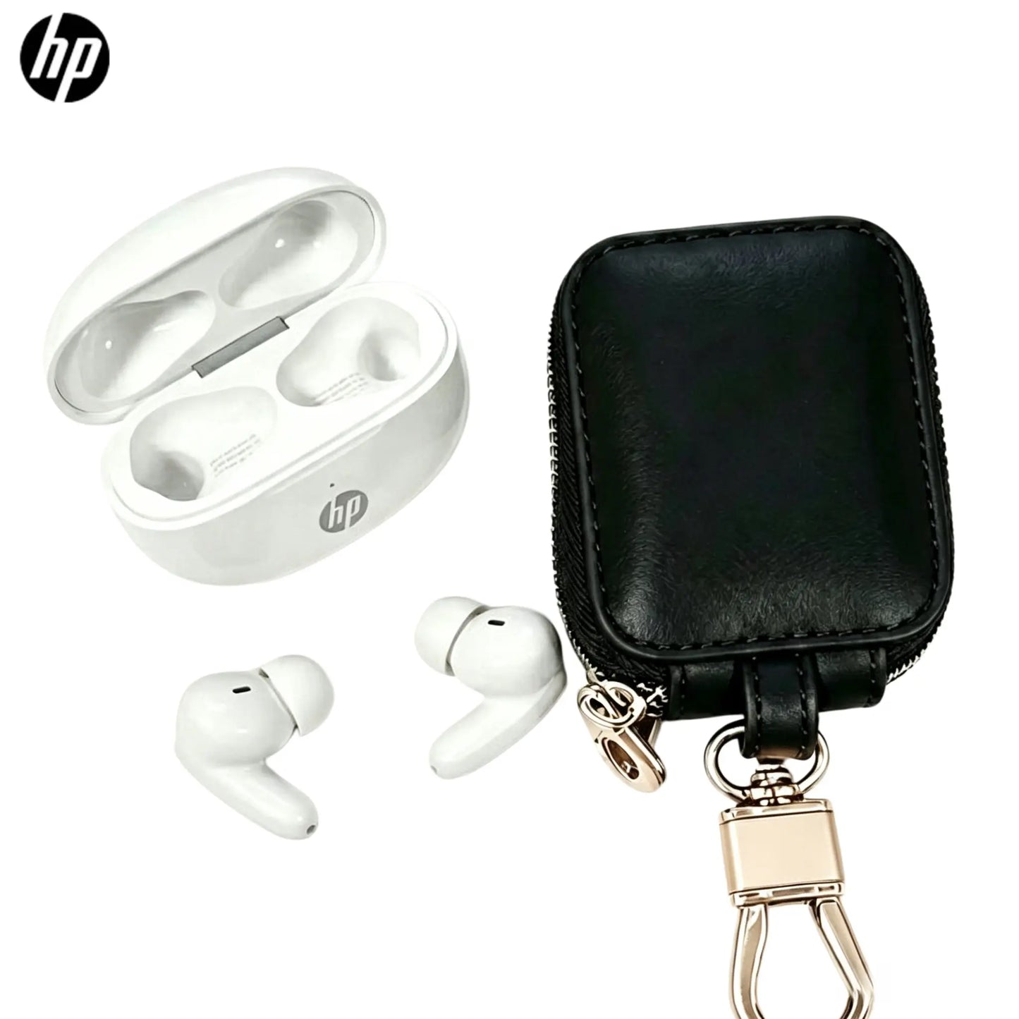 HP H10I True Wireless Earbuds, Noise-Cancelling Sports Earphones, IPX4 Water-Resistant, Touch Controls, Ideal Gift for Friends, Audio #GLOBAL PICKS