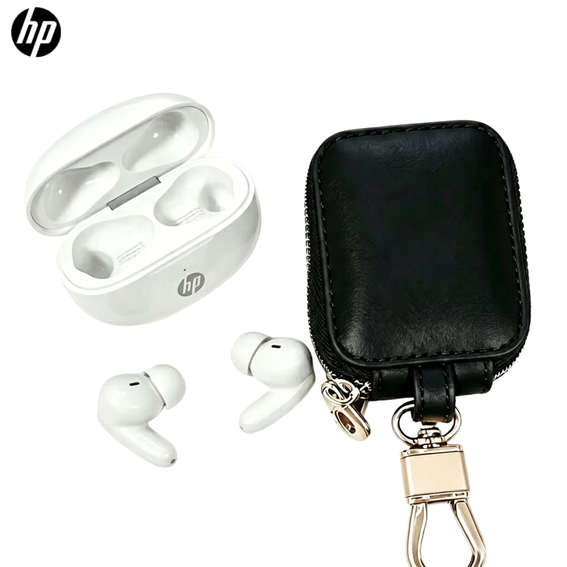 HP H10I True Wireless Earbuds, Noise-Cancelling Sports Earphones, IPX4 Water-Resistant, Touch Controls, Ideal Gift for Friends, Audio #GLOBAL PICKS