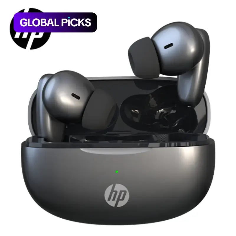 HP H10I True Wireless Earbuds, Noise-Cancelling Sports Earphones, IPX4 Water-Resistant, Touch Controls, Ideal Gift for Friends, Audio #GLOBAL PICKS