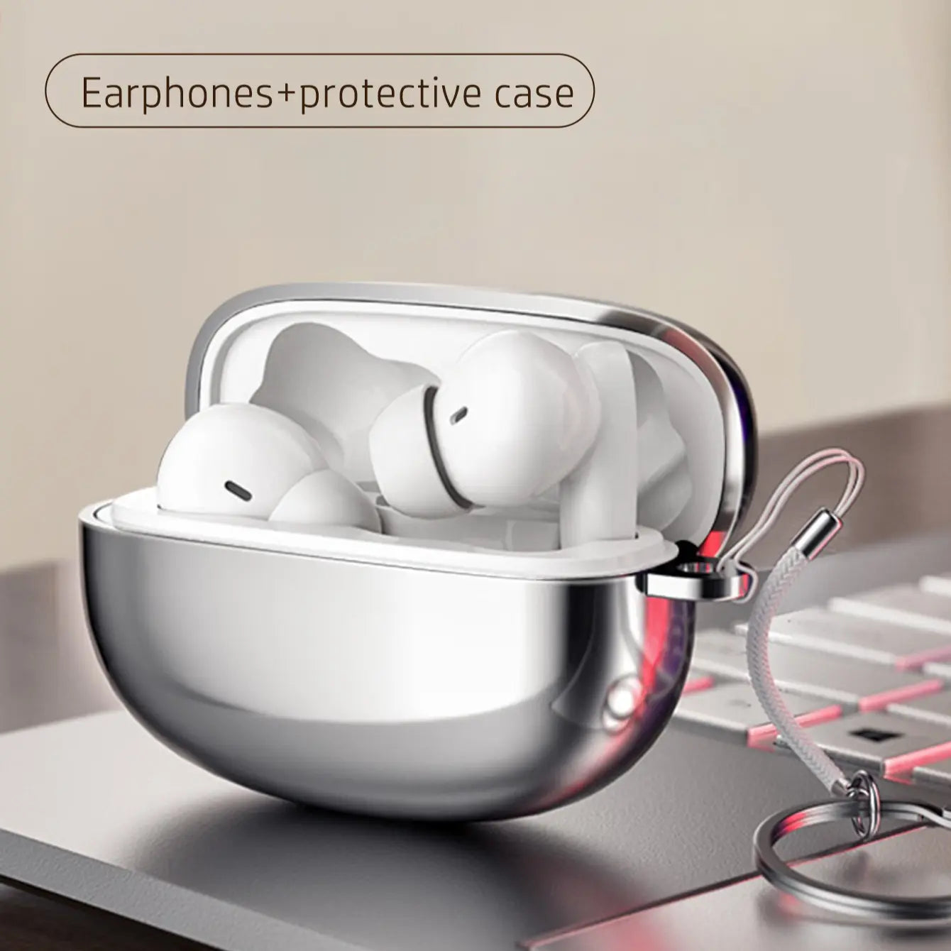 HP H10I True Wireless Earbuds, Noise-Cancelling Sports Earphones, IPX4 Water-Resistant, Touch Controls, Ideal Gift for Friends, Audio #GLOBAL PICKS